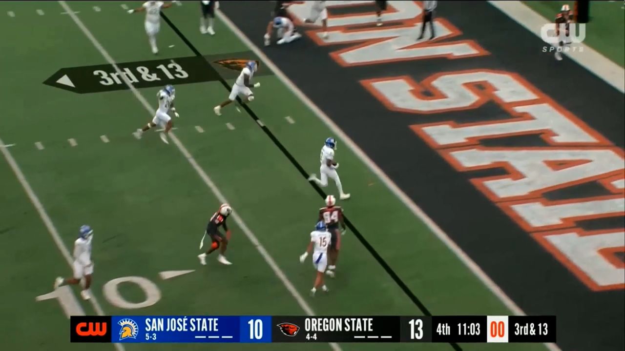 11-09-24 SJSU 24 Oregon State 13