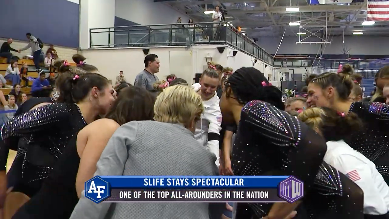Air Force's Maggie Slife Stays Spectacular