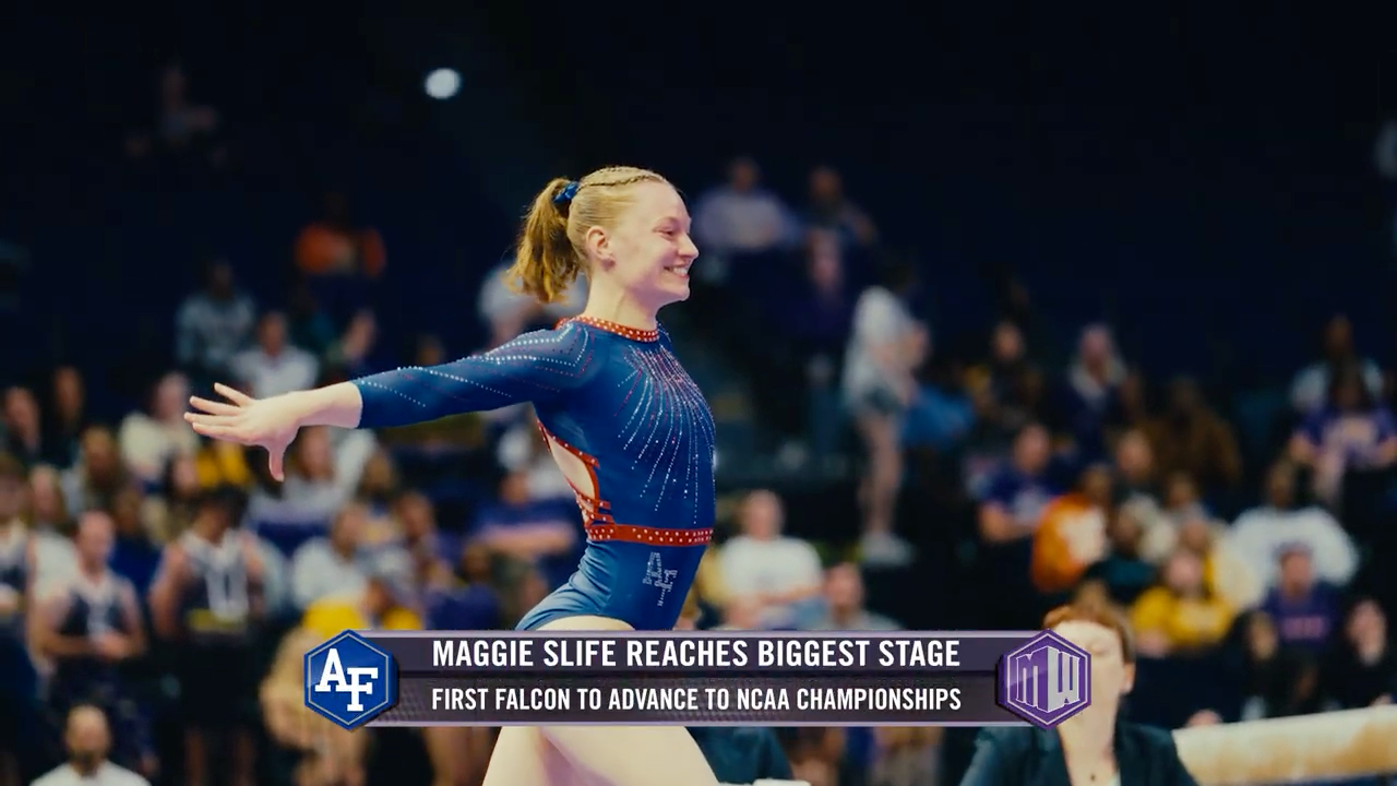 Maggie Slife Takes Air Force to the National Stage