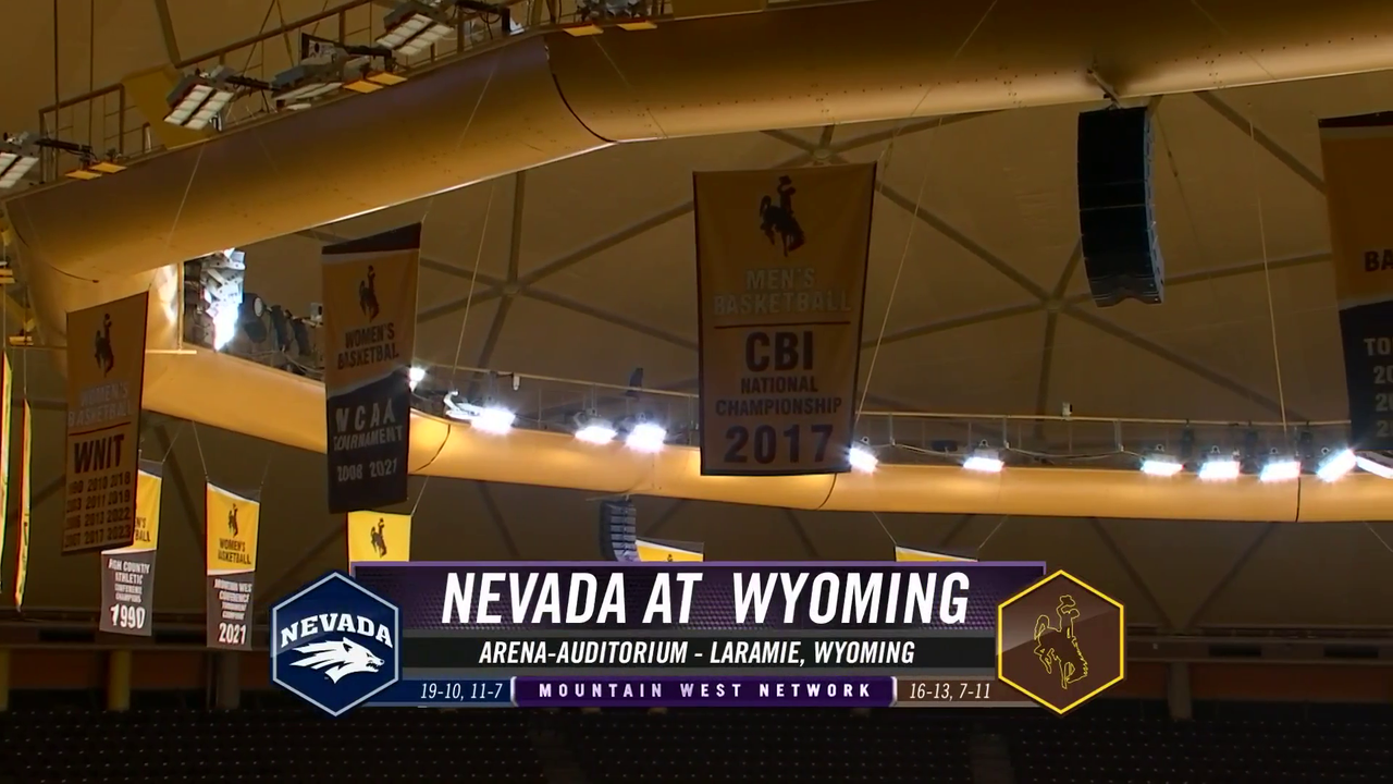 Nevada at Wyoming Men's Basketball 3/3/26