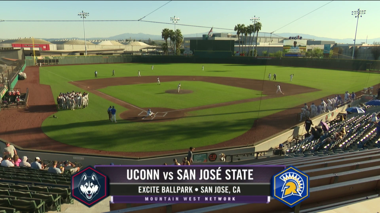 UConn at San Jose state Baseball 3/20/26