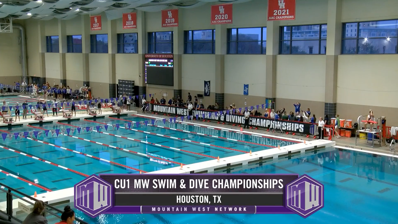 Swimming & Diving Championships Thursday Evening Finals