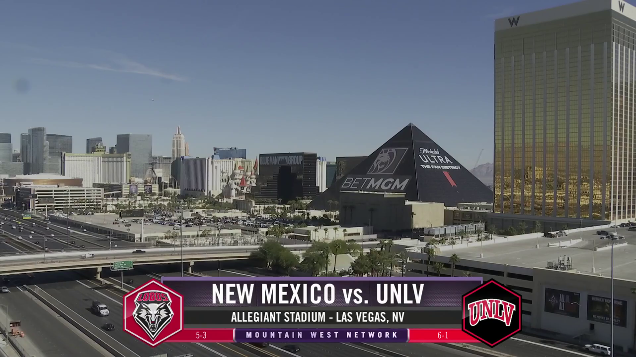 New Mexico at UNLV Football 11/1/25