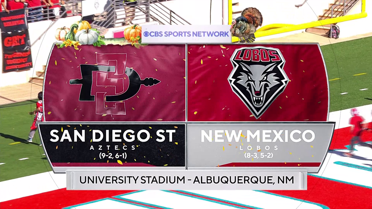 San Diego State at New Mexico Football 11/28/25