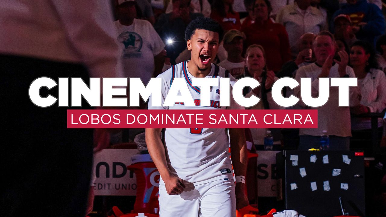 Cinema: Lobos Dominate Santa Clara 98-71
