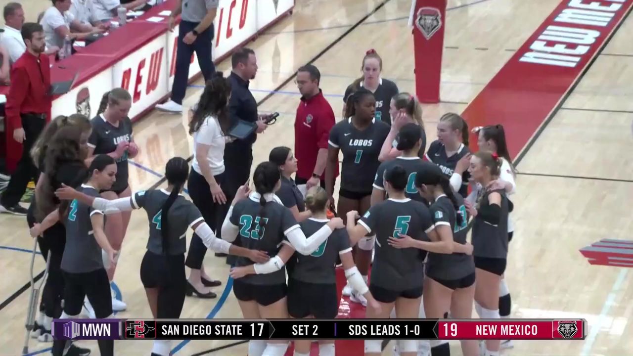 Women's Volleyball: San Diego State at New Mexico