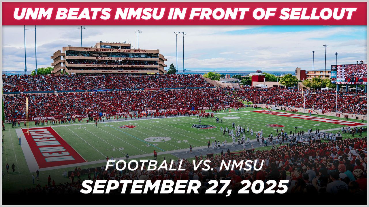 Football vs. NMSU 9/27/25