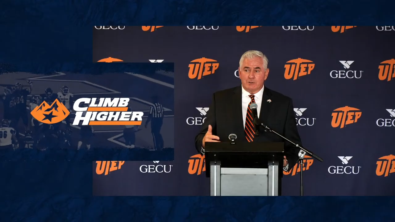 UTEP Joins the Mountain West | Press Conference
