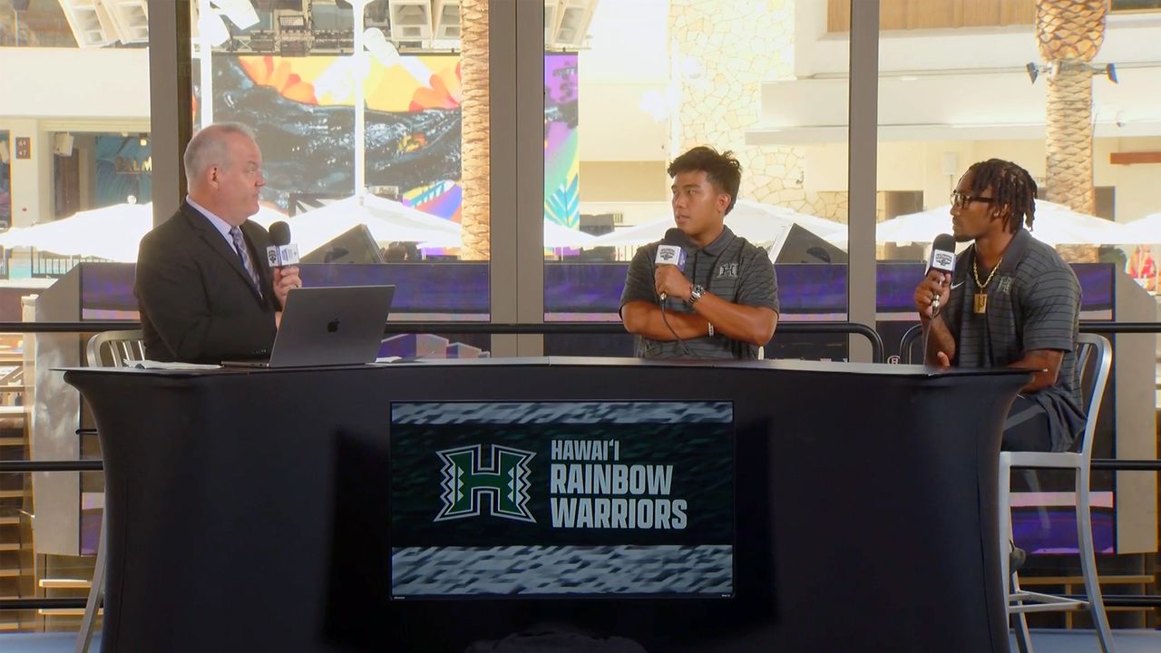 Day 1: 2026 Old Trapper Football Media Days: Hawai'i Players